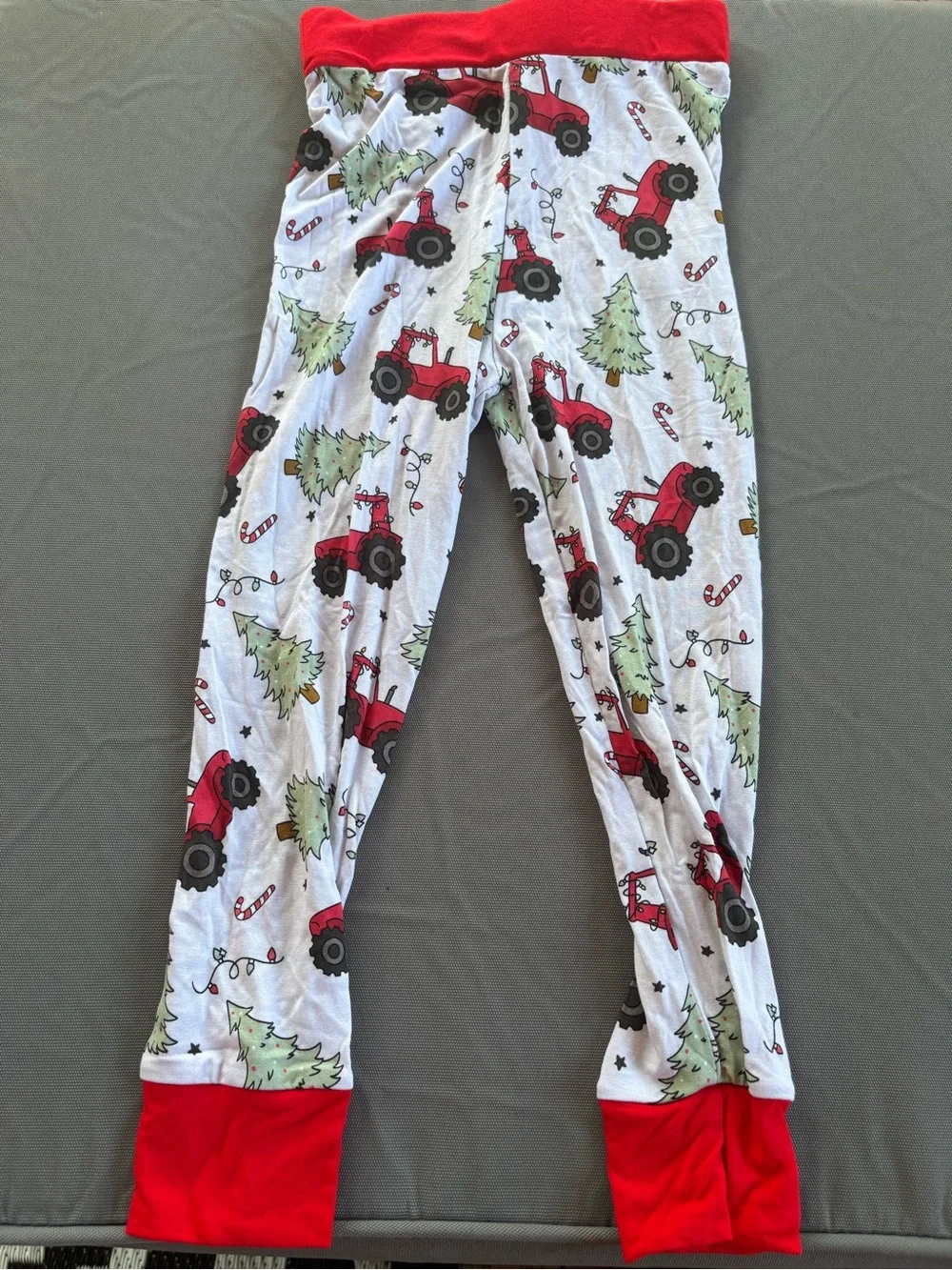 Christmas Tractor Pajamas // 3t // NWT